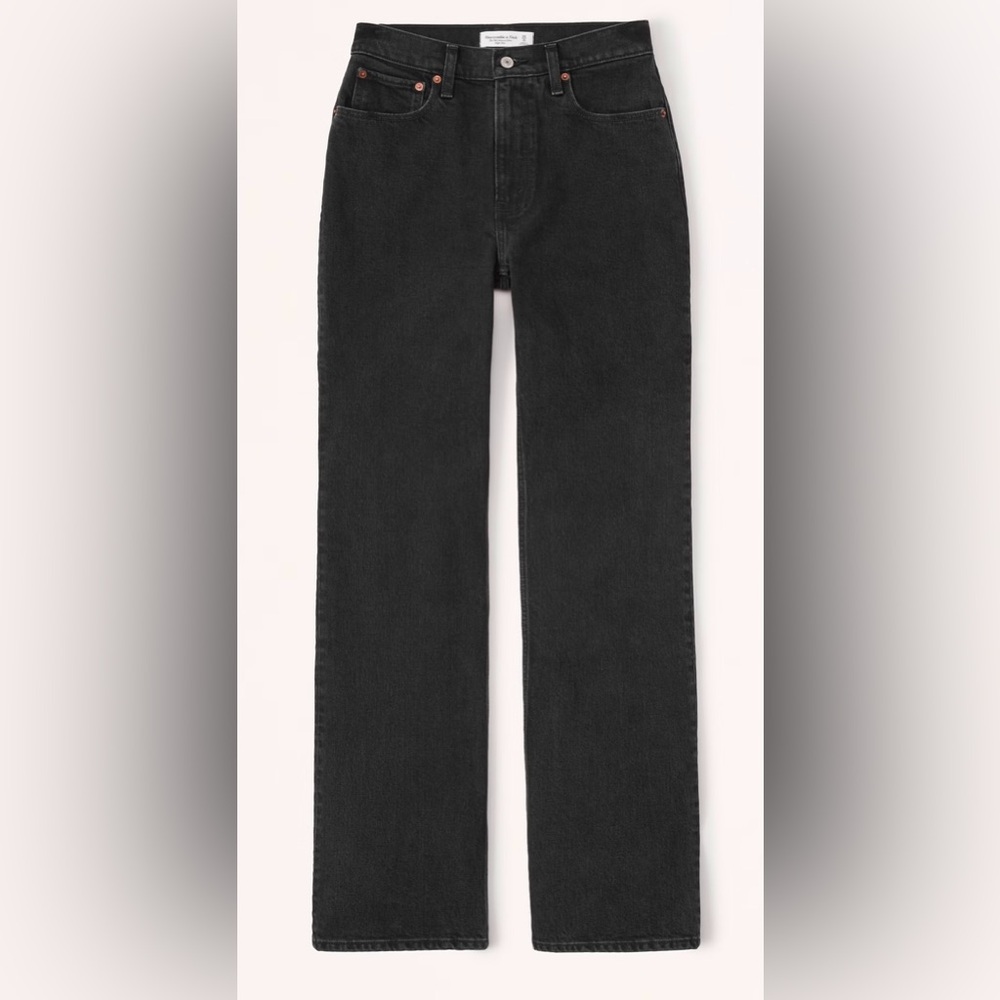 A&F curve love high rise 90s relaxed jean